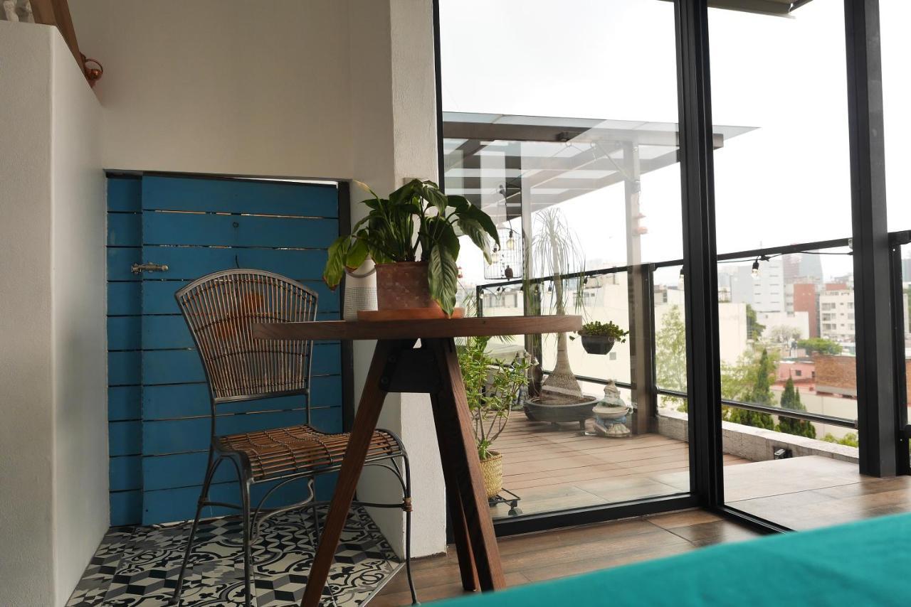 Loft Remedios - Penthouse Cdmx - Areas Comunes Compartidas Mexikóváros Kültér fotó