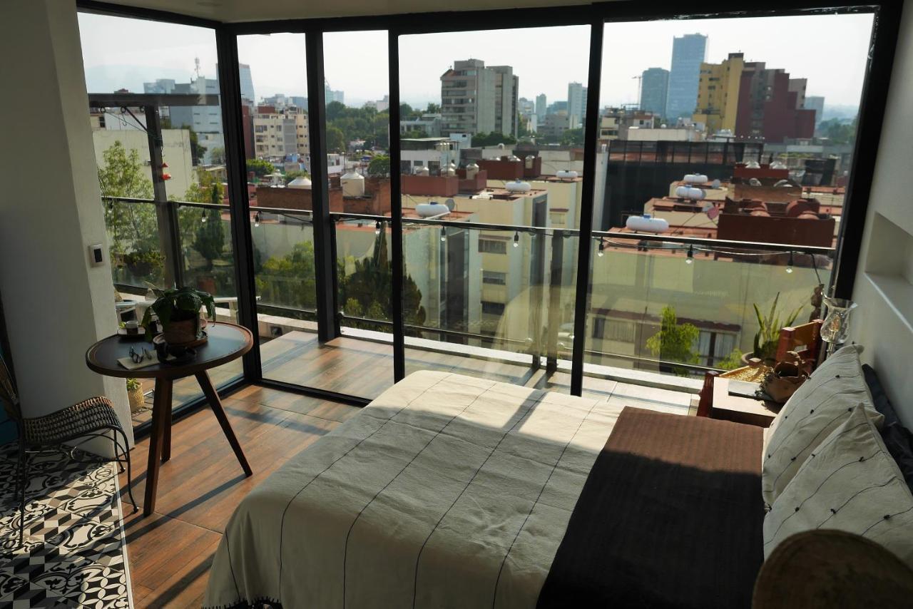 Loft Remedios - Penthouse Cdmx - Areas Comunes Compartidas Mexikóváros Kültér fotó